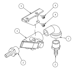Section 22 Diagram and Parts List for MK-4020KB 167420-20 MK Diamond Concrete Saw